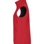 Clique CQ0200916 Ladies Classic Softshell Vest - Red | Custom Printed and Embroidered