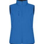 Clique CQ0200916 Ladies Classic Softshell Vest - Royal Blue | Custom Printed and Embroidered