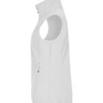 Clique CQ0200916 Ladies Classic Softshell Vest - White | Custom Printed and Embroidered