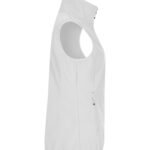 Clique CQ0200916 Ladies Classic Softshell Vest - White | Custom Printed and Embroidered