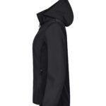 Clique CQ0200917 Ladies Classic Softshell Hoody - Black | Custom Printed and Embroidered