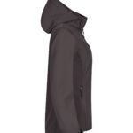 Clique CQ0200917 Ladies Classic Softshell Hoody - Dark Grey | Custom Printed and Embroidered