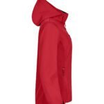 Clique CQ0200917 Ladies Classic Softshell Hoody - Red | Custom Printed and Embroidered