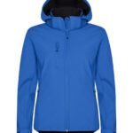 Clique CQ0200917 Ladies Classic Softshell Hoody - Royal Blue | Custom Printed and Embroidered