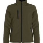 Clique CQ0200957 Ladies Padded Softshell - Fog Green | Custom Printed and Embroidered