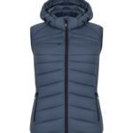 Clique CQ0200975 Ladies Idaho Vest - Fog Blue | Custom Printed and Embroidered