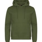 Clique CQ0201031 Miami Hoody - Army Green | Custom Printed and Embroidered