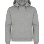 Clique CQ0201031 Miami Hoody - Grey Melange | Custom Printed and Embroidered