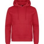 Clique CQ0201031 Miami Hoody - Red | Custom Printed and Embroidered