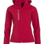 Clique CQ020928 Ladies Milford Jacket - Red | Custom Printed and Embroidered
