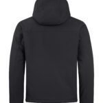 Clique CQ020952 Padded Hoody Softshell - Black | Custom Printed and Embroidered