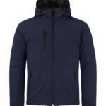 Clique CQ020952 Padded Hoody Softshell - Dark Navy | Custom Printed and Embroidered