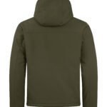 Clique CQ020952 Padded Hoody Softshell - Fog Green | Custom Printed and Embroidered