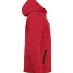 Clique CQ020952 Padded Hoody Softshell - Red | Custom Printed and Embroidered