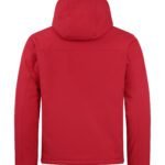 Clique CQ020952 Padded Hoody Softshell - Red | Custom Printed and Embroidered