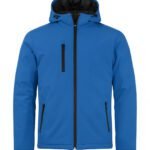 Clique CQ020952 Padded Hoody Softshell - Royal Blue | Custom Printed and Embroidered