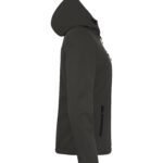 Clique CQ020953 Ladies Padded Softshell Hoody - Dark Grey | Custom Printed and Embroidered