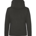Clique CQ020953 Ladies Padded Softshell Hoody - Dark Grey | Custom Printed and Embroidered