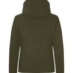 Clique CQ020953 Ladies Padded Softshell Hoody - Fog Green | Custom Printed and Embroidered