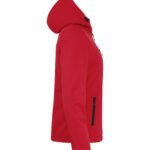 Clique CQ020953 Ladies Padded Softshell Hoody - Red | Custom Printed and Embroidered