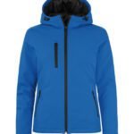 Clique CQ020953 Ladies Padded Softshell Hoody - Royal Blue | Custom Printed and Embroidered