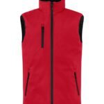 Clique CQ020958 Padded Softshell Vest - Red | Custom Printed and Embroidered