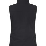Clique CQ020959 Ladies Padded Softshell Vest - Black | Custom Printed and Embroidered