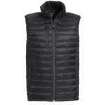 Clique CQ020974 Hudson Vest - Black | Custom Printed and Embroidered