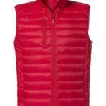 Clique CQ020974 Hudson Vest - Red | Custom Printed and Embroidered