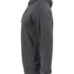 Clique CQ021002 Premium OC Hoody - Anthracite Melange | Custom Printed and Embroidered