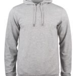 Clique CQ021002 Premium OC Hoody - Grey Melange | Custom Printed and Embroidered