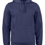 Clique CQ021011 Basic Active Hoody - Dark Navy | Custom Printed and Embroidered