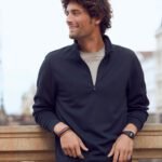 Clique CQ021013 Basic Active Half Zip | Custom Printed and Embroidered