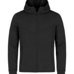 Clique CQ021024 Hayden Hoody - Black | Custom Printed and Embroidered