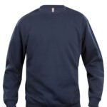 Clique CQ021030 Basic Roundneck Sweatshirt - Dark Navy | Custom Printed and Embroidered