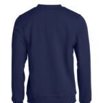 Clique CQ021030 Basic Roundneck Sweatshirt - Dark Navy | Custom Printed and Embroidered