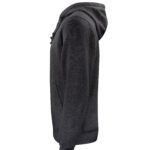 Clique CQ021031 Basic Hoody - Anthracite Melange | Custom Printed and Embroidered