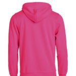 Clique CQ021031 Basic Hoody - Bright Cerise | Custom Printed and Embroidered