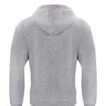 Clique CQ021031 Basic Hoody - Grey Melange | Custom Printed and Embroidered