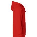 Clique CQ021031 Basic Hoody - Red | Custom Printed and Embroidered