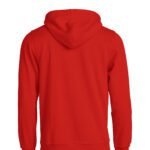 Clique CQ021031 Basic Hoody - Red | Custom Printed and Embroidered