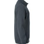 Clique CQ021033 Basic Half Zip - Anthracite Melange | Custom Printed and Embroidered