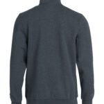 Clique CQ021033 Basic Half Zip - Anthracite Melange | Custom Printed and Embroidered