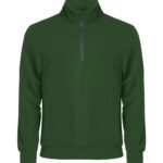 Clique CQ021033 Basic Half Zip - Bottle Green | Custom Printed and Embroidered
