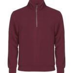 Clique CQ021033 Basic Half Zip - Burgundy | Custom Printed and Embroidered
