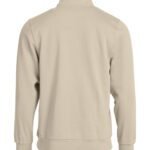 Clique CQ021033 Basic Half Zip - Light Khaki | Custom Printed and Embroidered