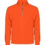 Clique CQ021033 Basic Half Zip - Visibility Orange | Custom Printed and Embroidered