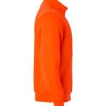 Clique CQ021033 Basic Half Zip - Visibility Orange | Custom Printed and Embroidered