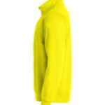 Clique CQ021033 Basic Half Zip - Visibility Yellow | Custom Printed and Embroidered