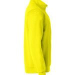 Clique CQ021033 Basic Half Zip - Visibility Yellow | Custom Printed and Embroidered